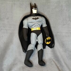 Batman Plush Toy Factory Doll Plastic‎ Head 19" DC Comics